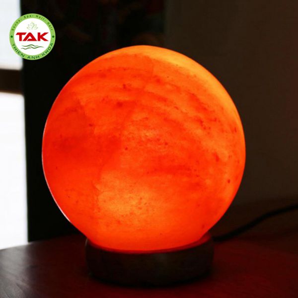 Đèn đá muối hình cầu