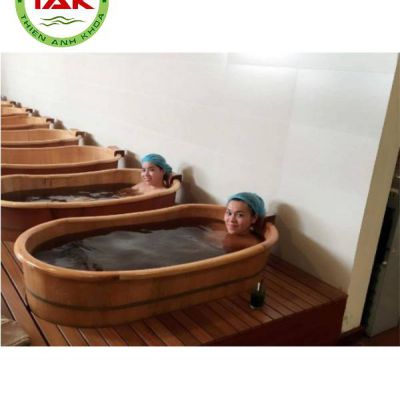Bồn tắm gỗ 2